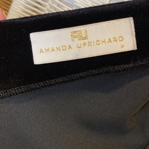 EUC Amanda Uprichard Stretch Velvet dress size S - Picture 4 of 6